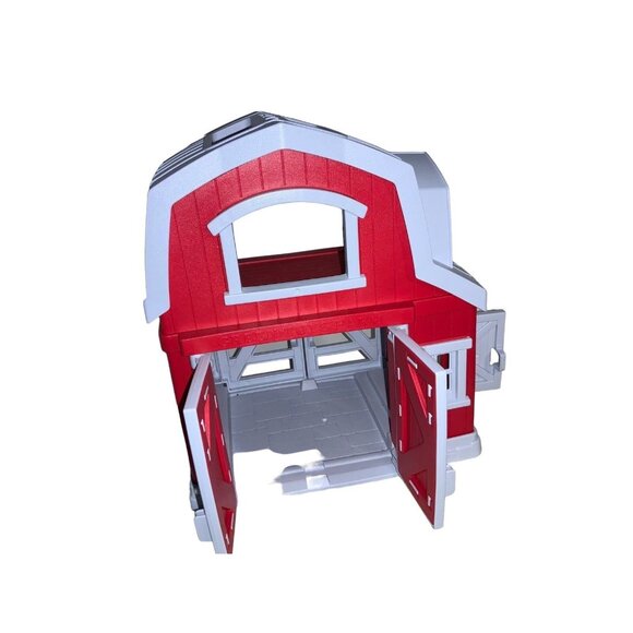 Green Toys Barn Farm Playset Lambs, Pig, Farmer - Picture 8 of 10